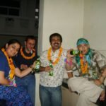 Theme party at office terrace