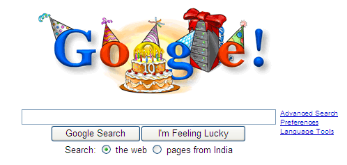 10 Years of Google